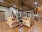 Stone Creek Lodge: Lower-Level Living Room